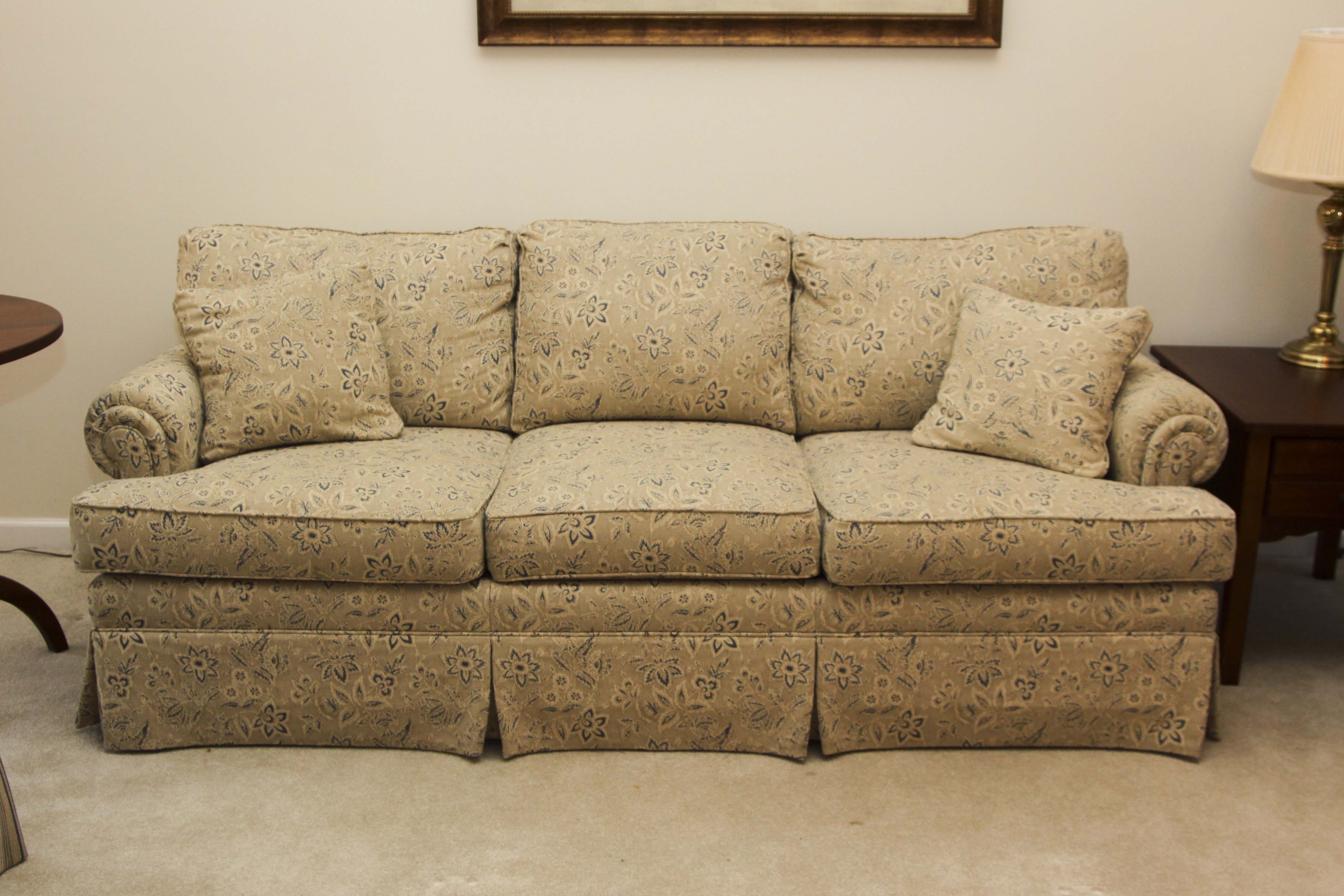 Ethan Allen Upholstered Sofa