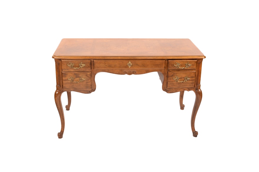 Vintage Louis XV Style Desk by Baker Furniture