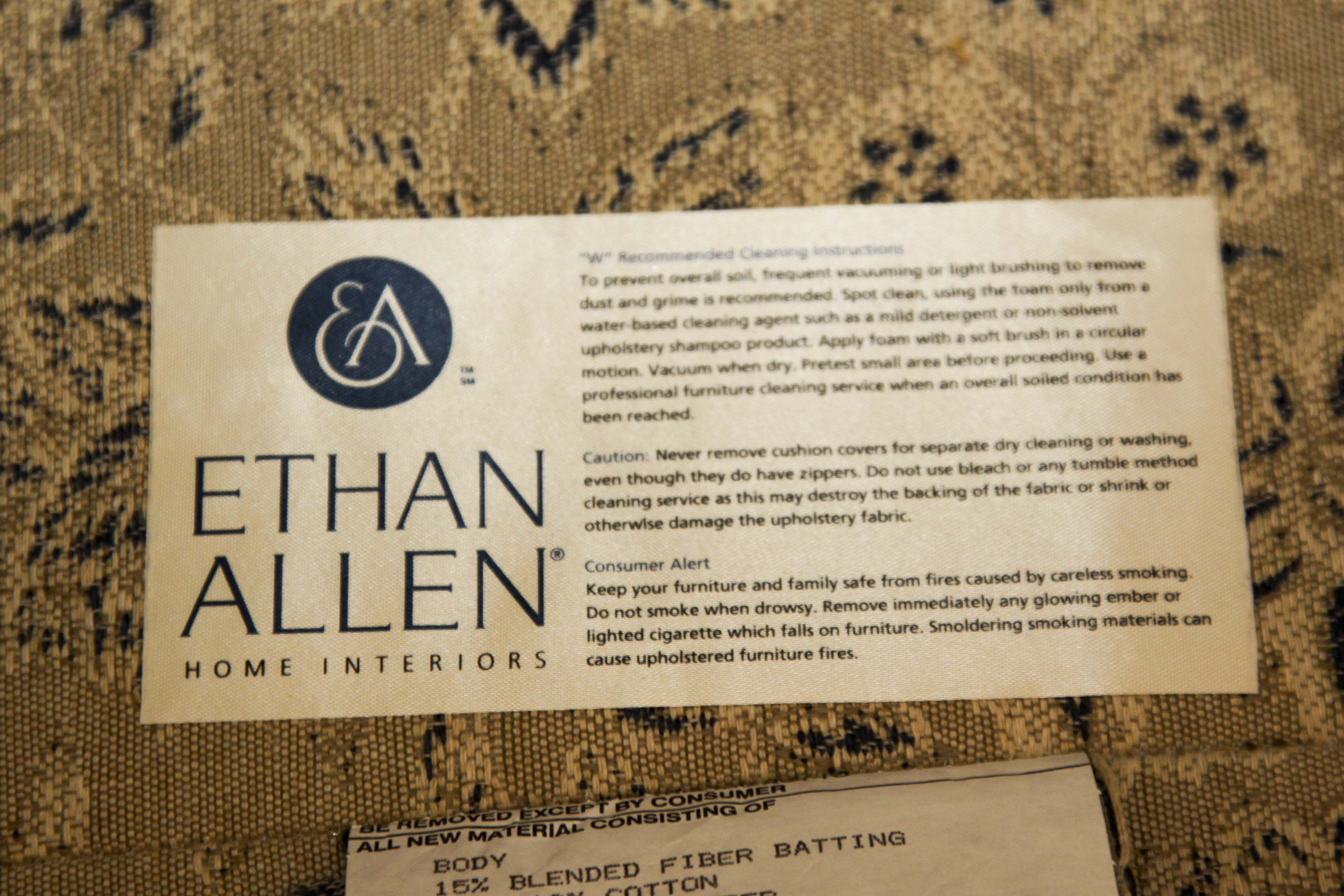 Ethan Allen Upholstered Sofa