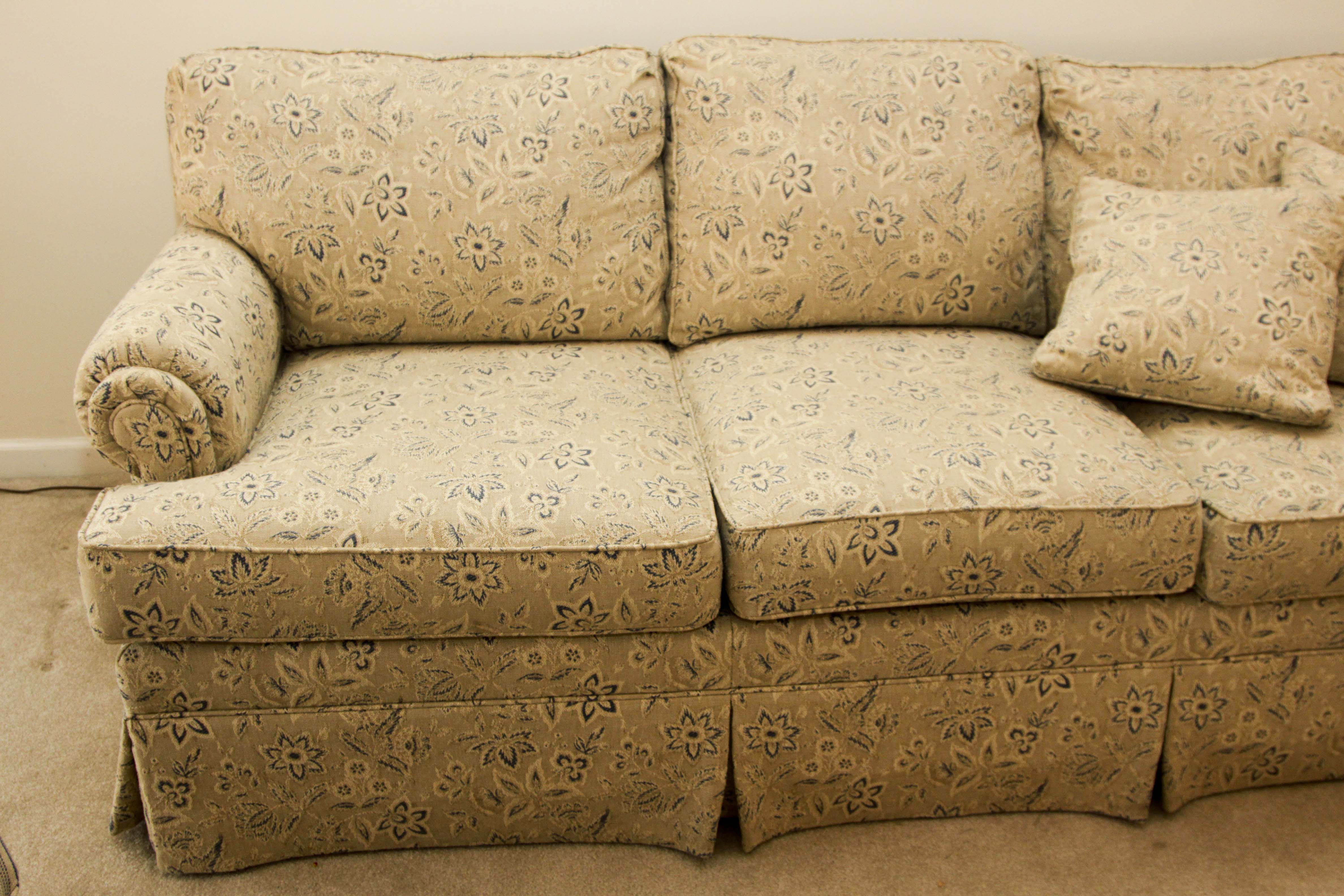 Ethan Allen Upholstered Sofa