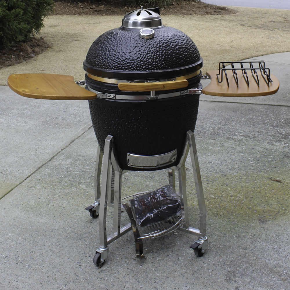 Ceramic Kamado Smoker and Grill