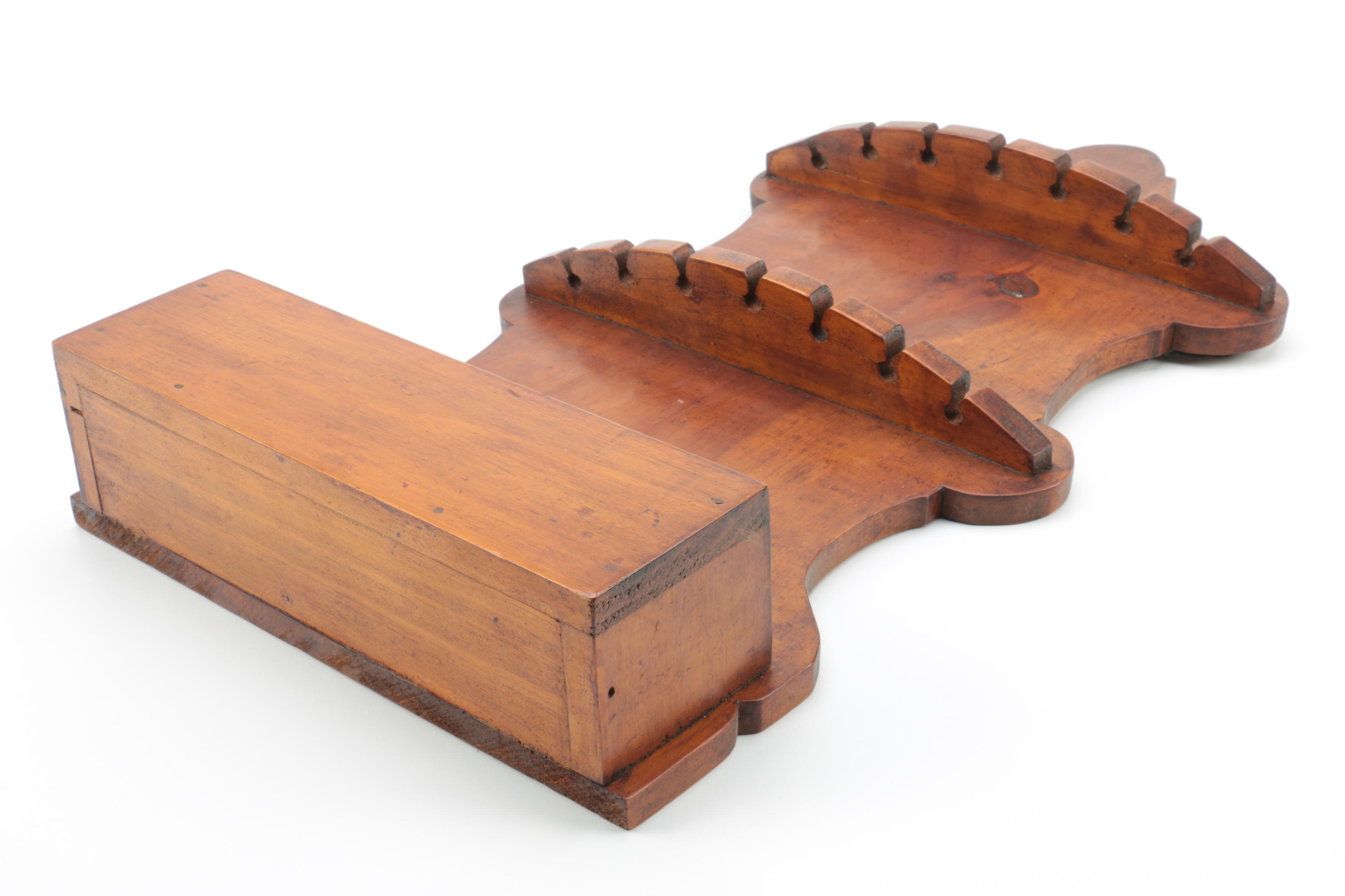 A.C. Benedict Coin Silver Spoons with 850 Silver Spoon and Wood Display