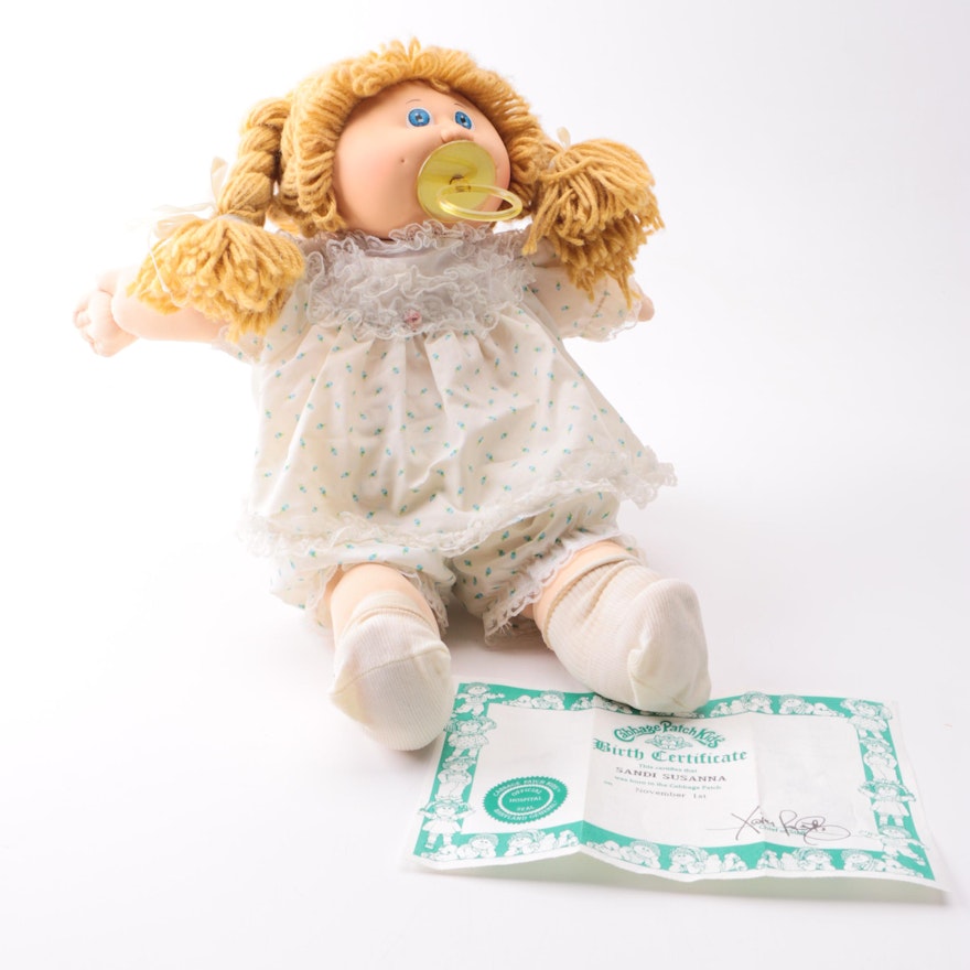 Cabbage Patch Cloth Doll