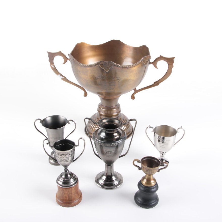 Vintage Loving Cup Style Trophies