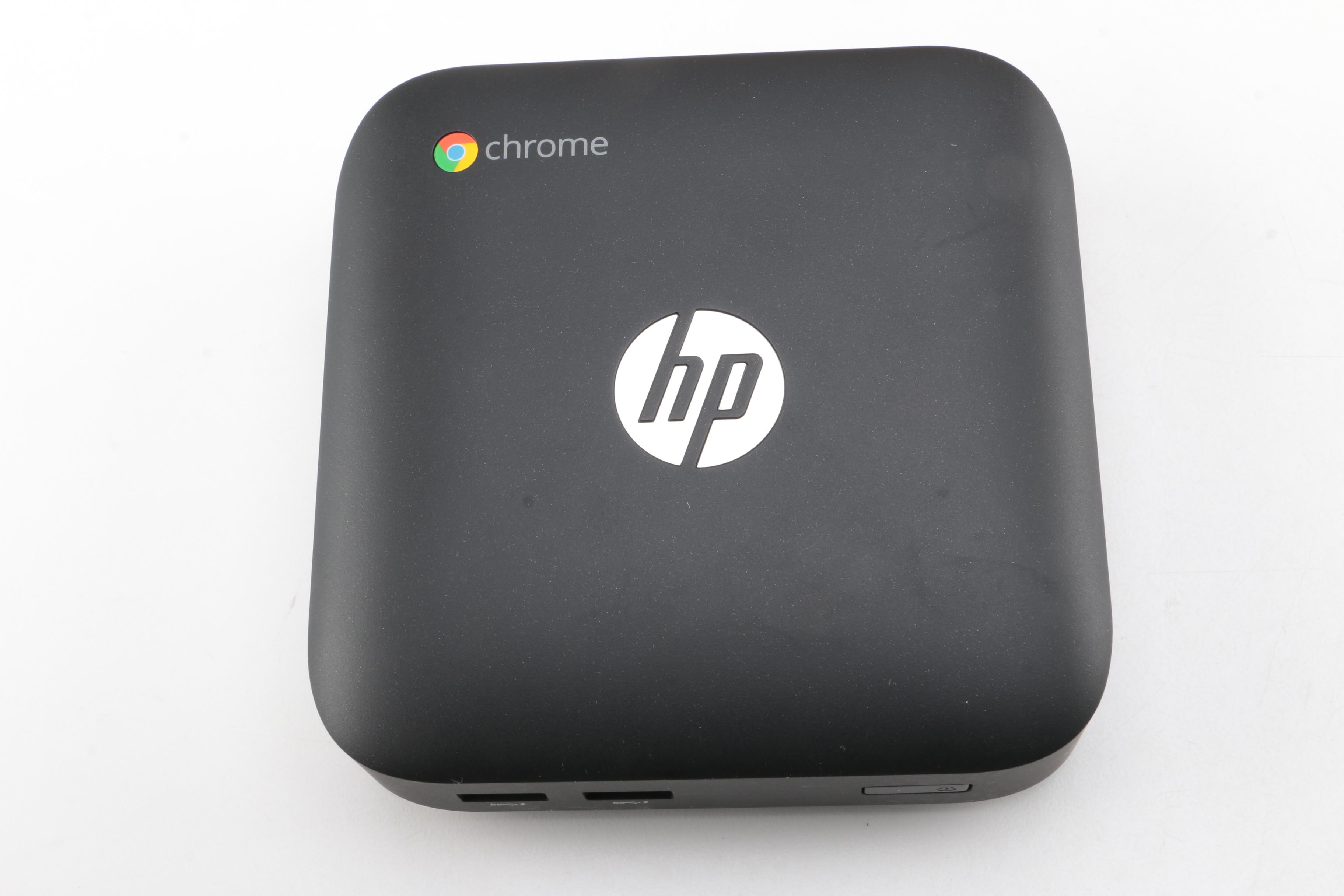 HP Chromebox Desktop Computer with Wireless Keyboard and Web Cam