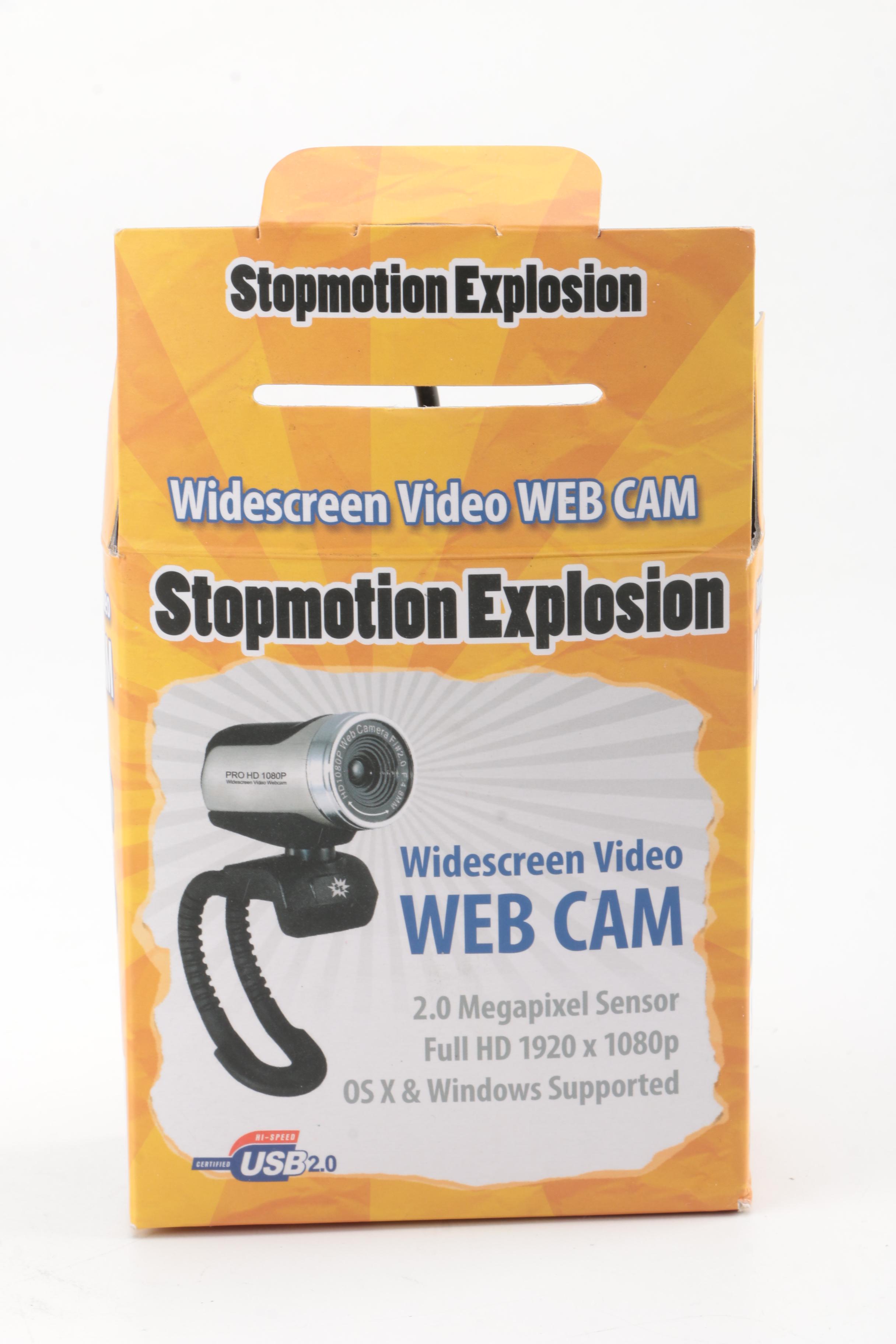 HP Chromebox Desktop Computer with Wireless Keyboard and Web Cam