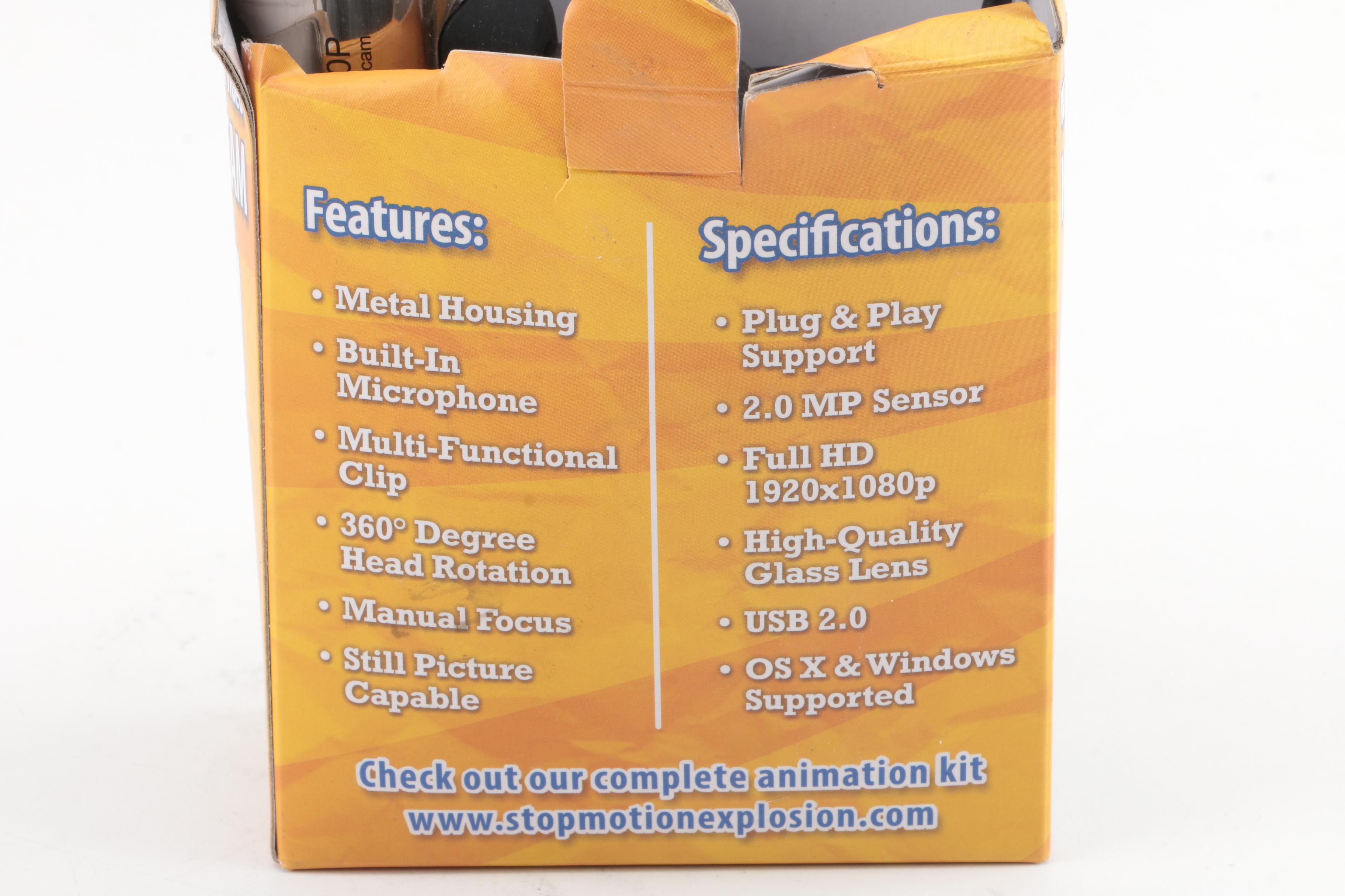 HP Chromebox Desktop Computer with Wireless Keyboard and Web Cam