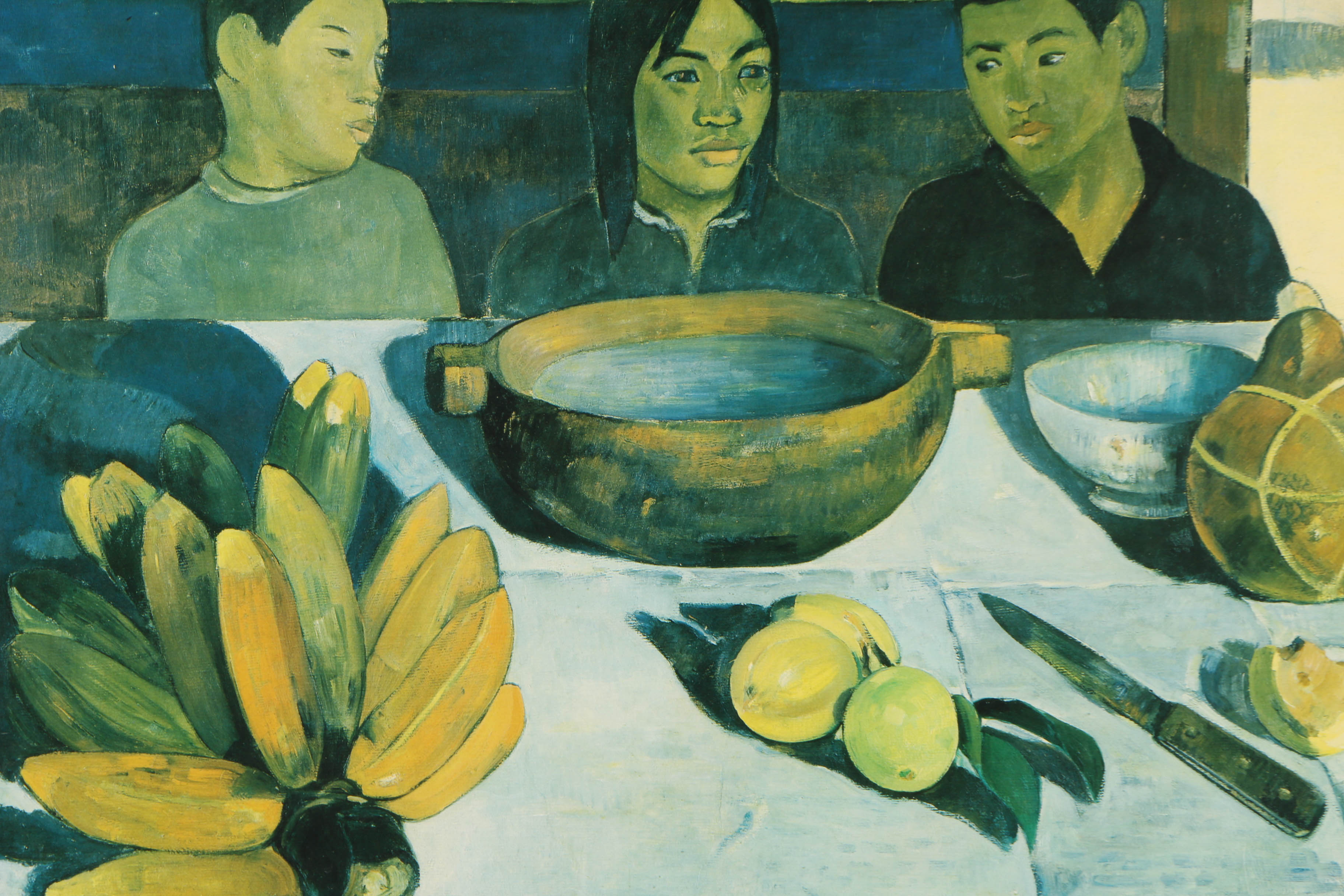 Offset Lithograph After Paul Gauguin "Le Repas"