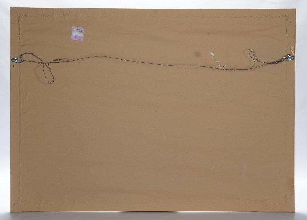 Offset Lithograph Print on Paper after Paul Jouve Painting of a Tiger