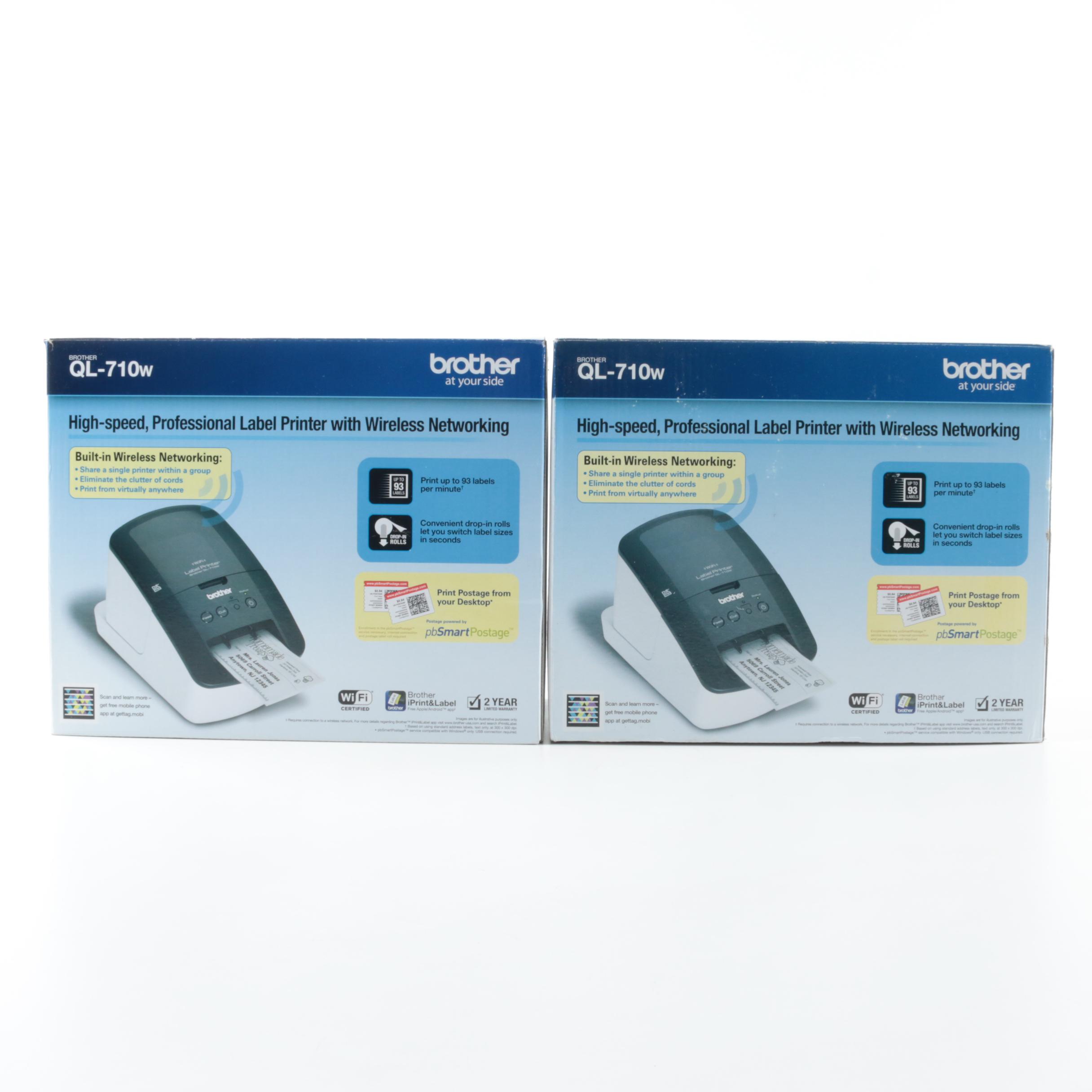 Brother QL-710w Wireless Label Printers
