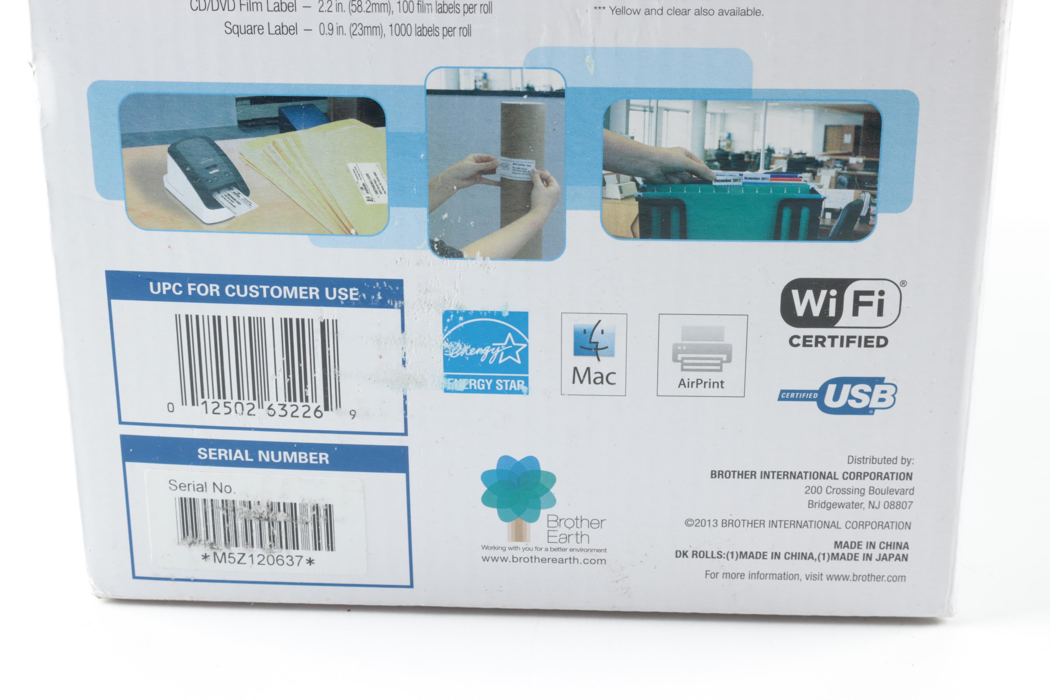 Brother QL-710w Wireless Label Printers