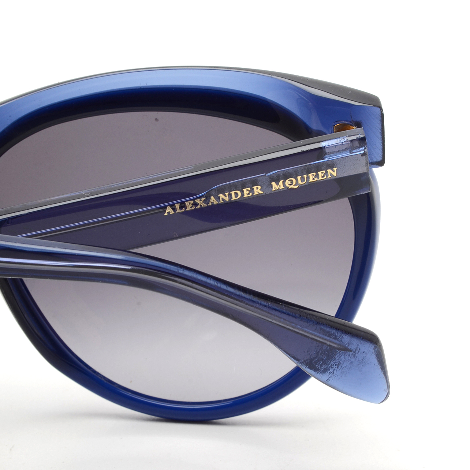 Alexander McQueen Blue 4248/S Sunglasses