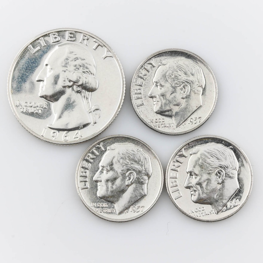 Group of American Silver Proof Coins