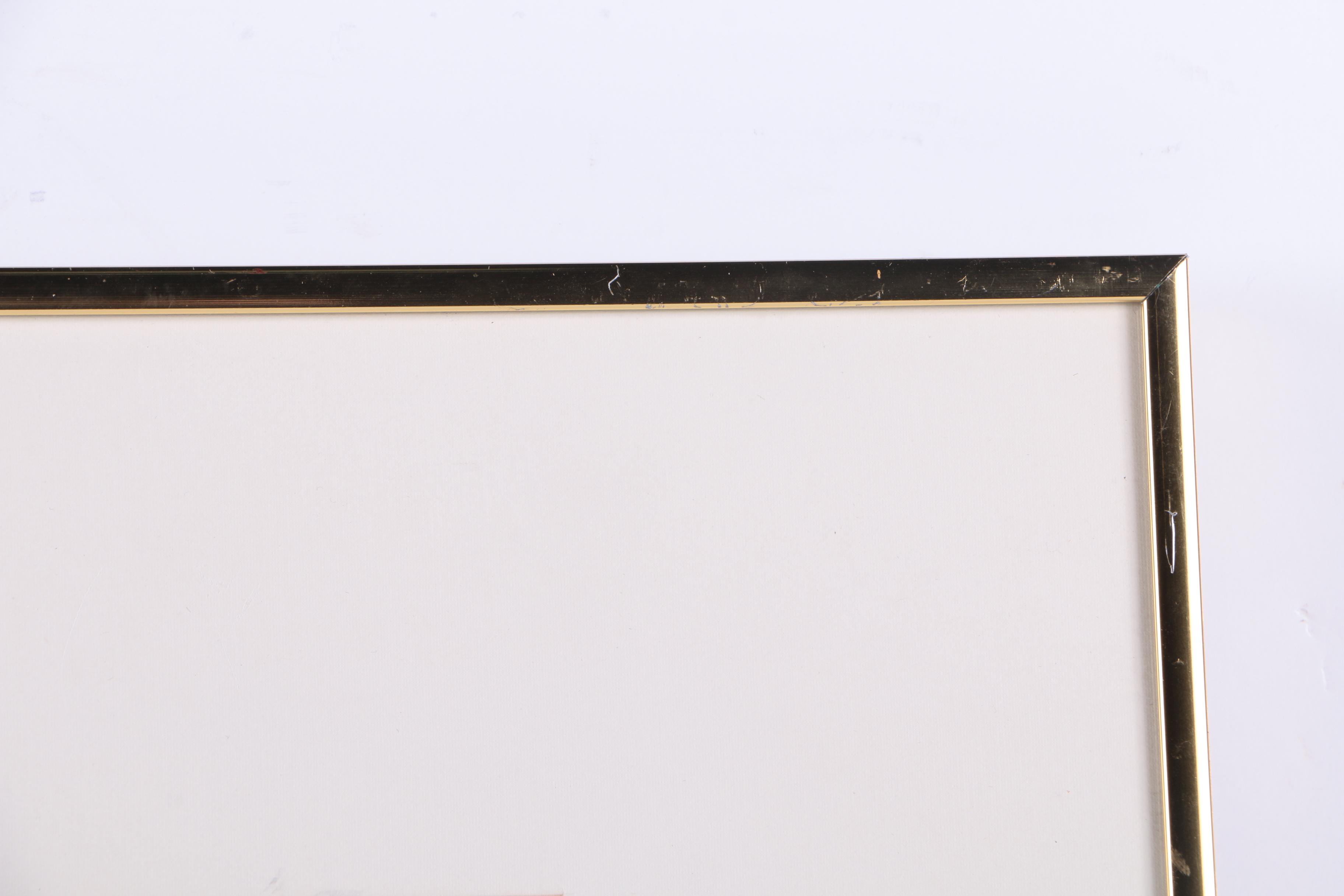 Offset Lithograph After William Buffett "Santa Catalina"