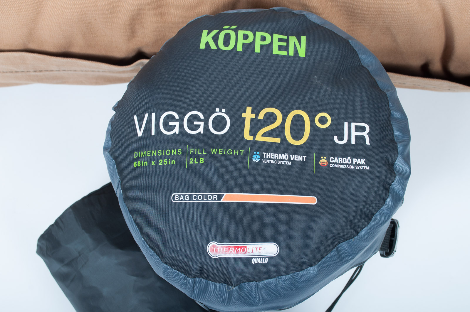 Pair of Coleman DuPont "Hollofil 808" and Koppen "Viggo" JR Sleeping Bags