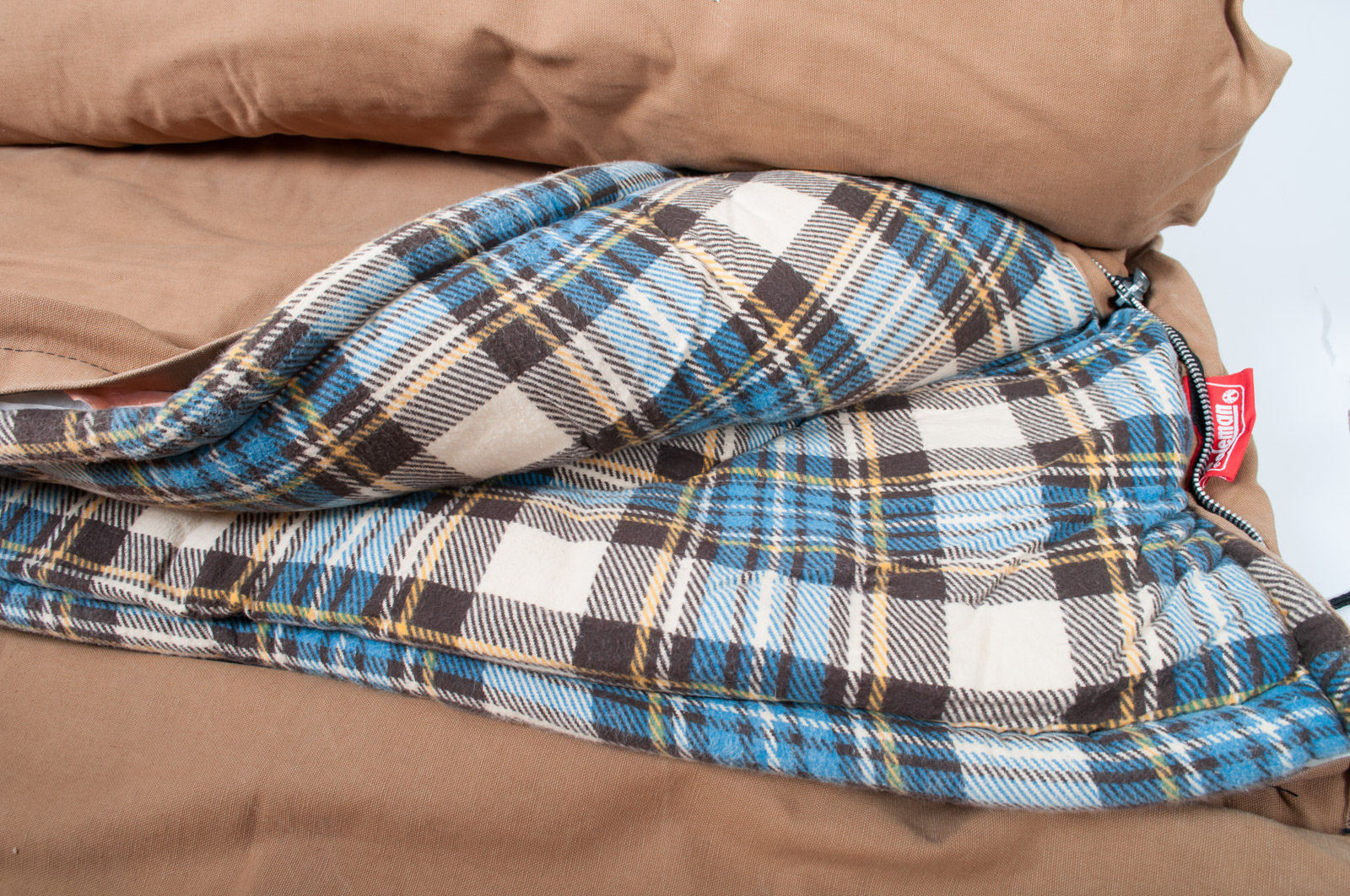 Pair of Coleman DuPont "Hollofil 808" and Koppen "Viggo" JR Sleeping Bags