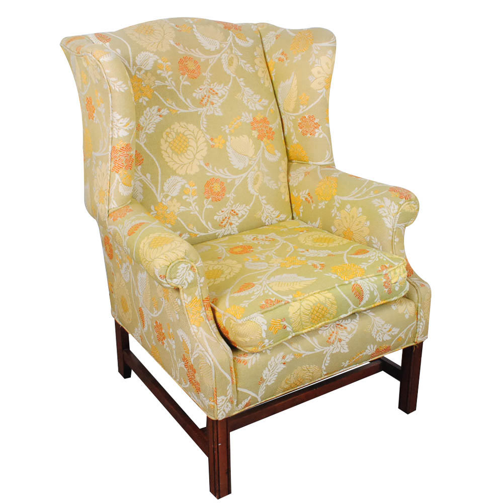 Ethan allen traditional classics wingback online chair