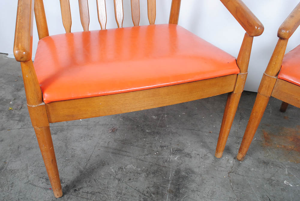 Vintage Mid Century Modern Armchairs