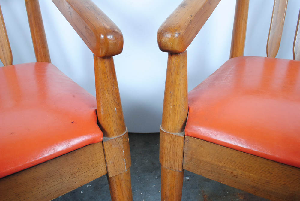 Vintage Mid Century Modern Armchairs