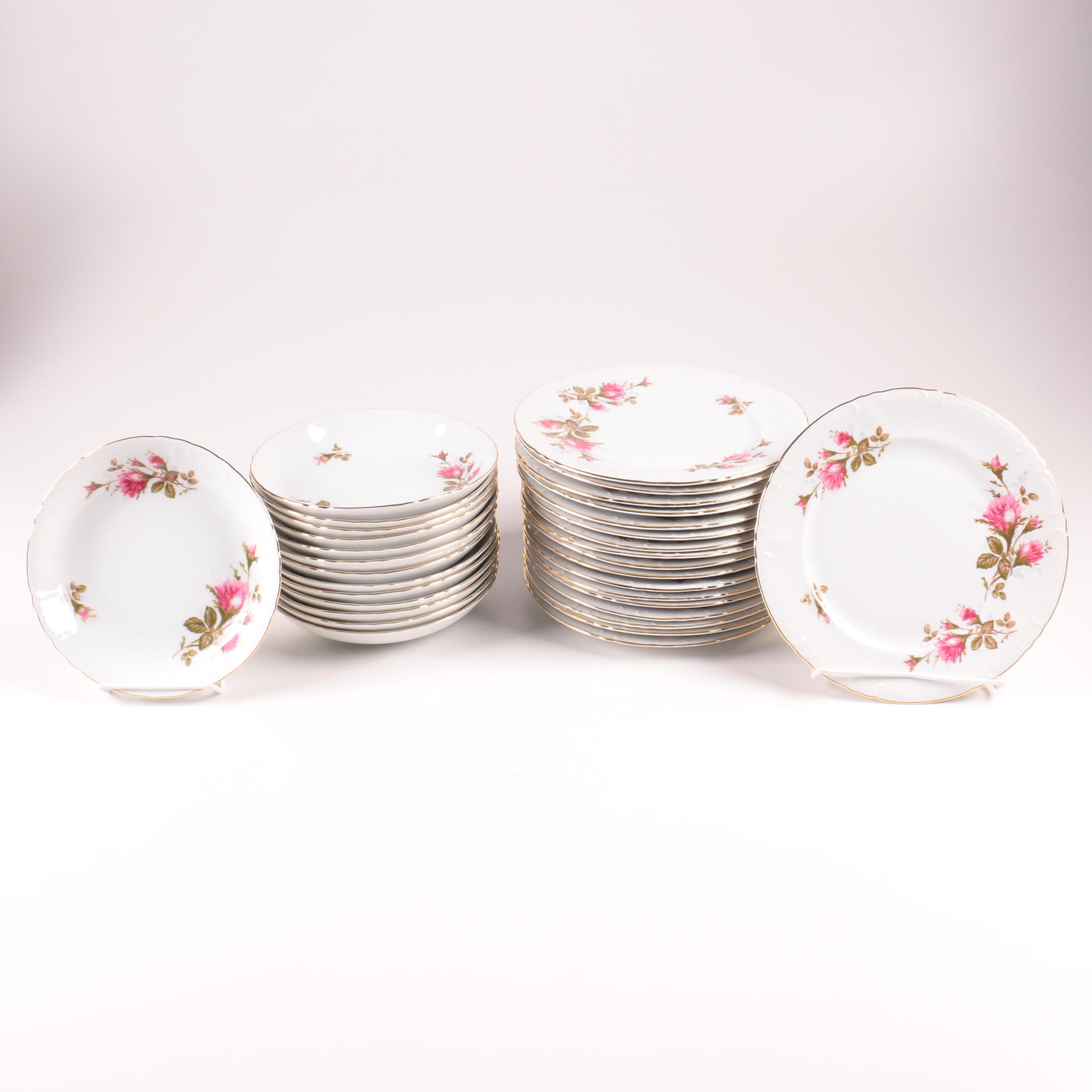 Fine China of Japan "Royal Rose" Porcelain Tableware