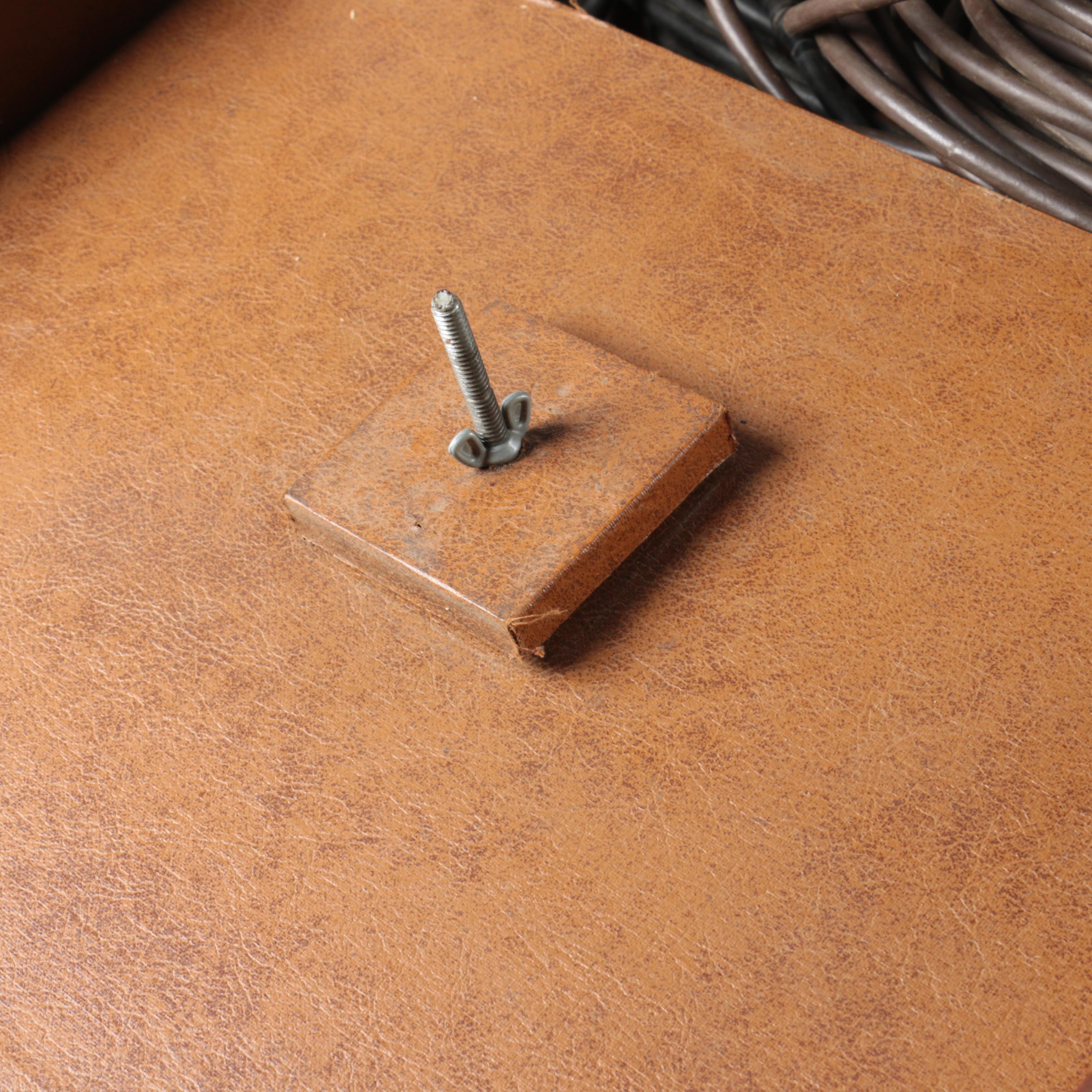 Vintage Ampro Guitar Amplifier Speaker Cabinet