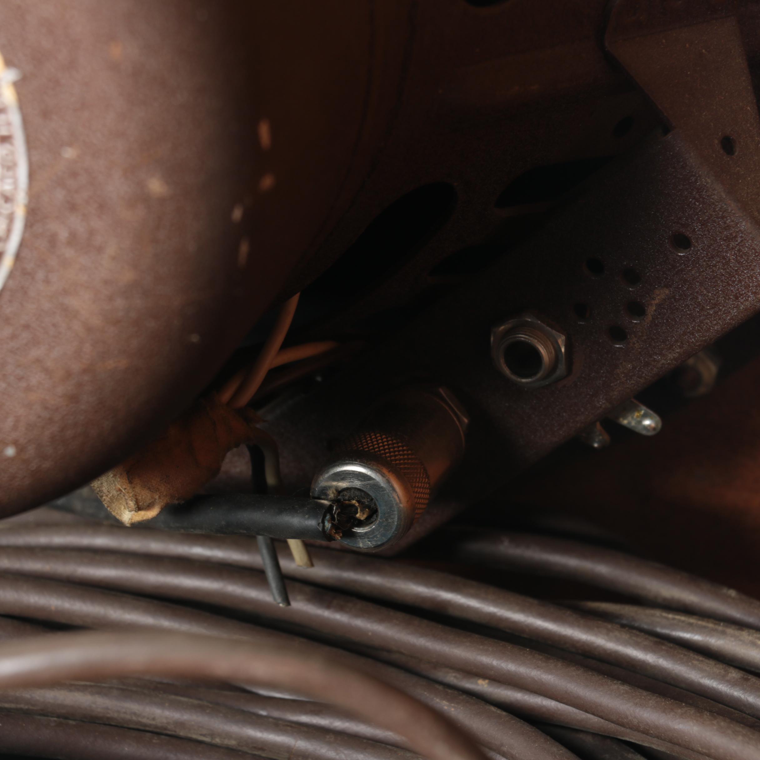 Vintage Ampro Guitar Amplifier Speaker Cabinet