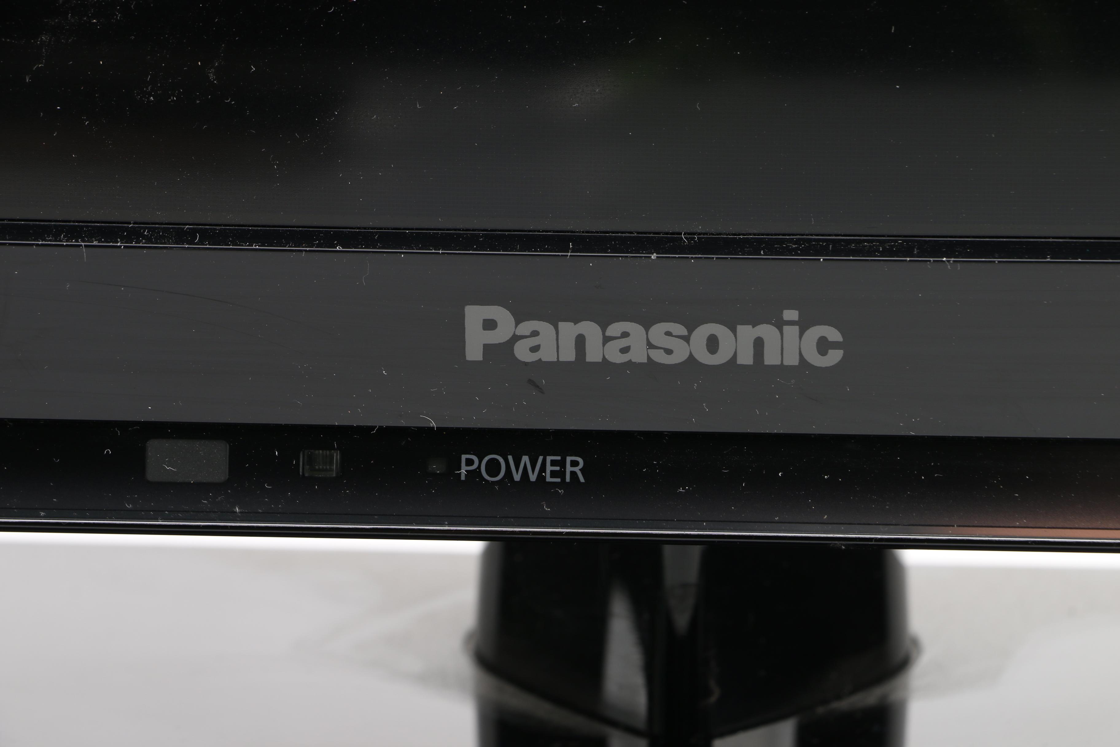 Panasonic 32" Viera LCD TV and DVD Player Plus Two Remotes