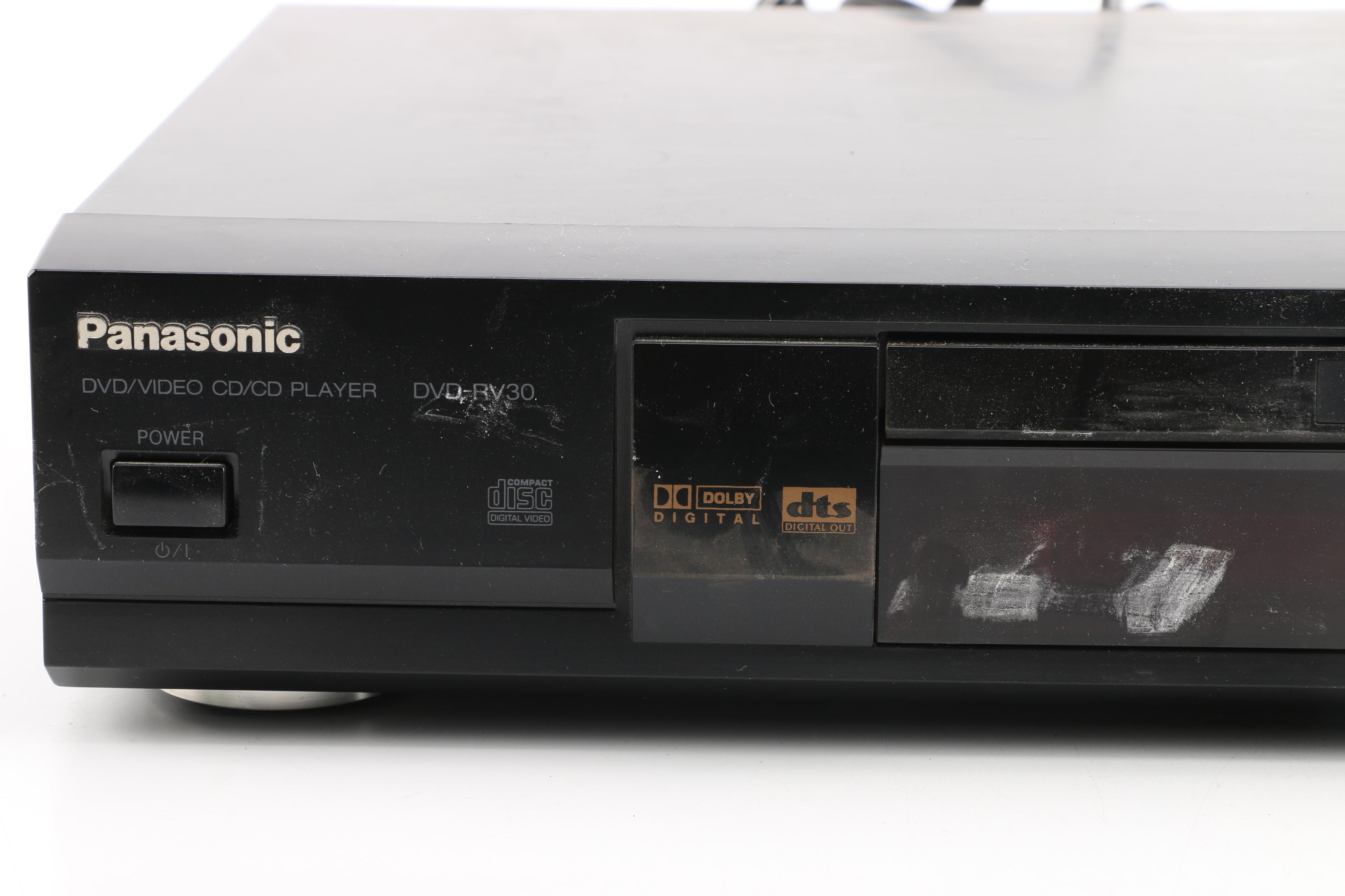 Panasonic 32" Viera LCD TV and DVD Player Plus Two Remotes