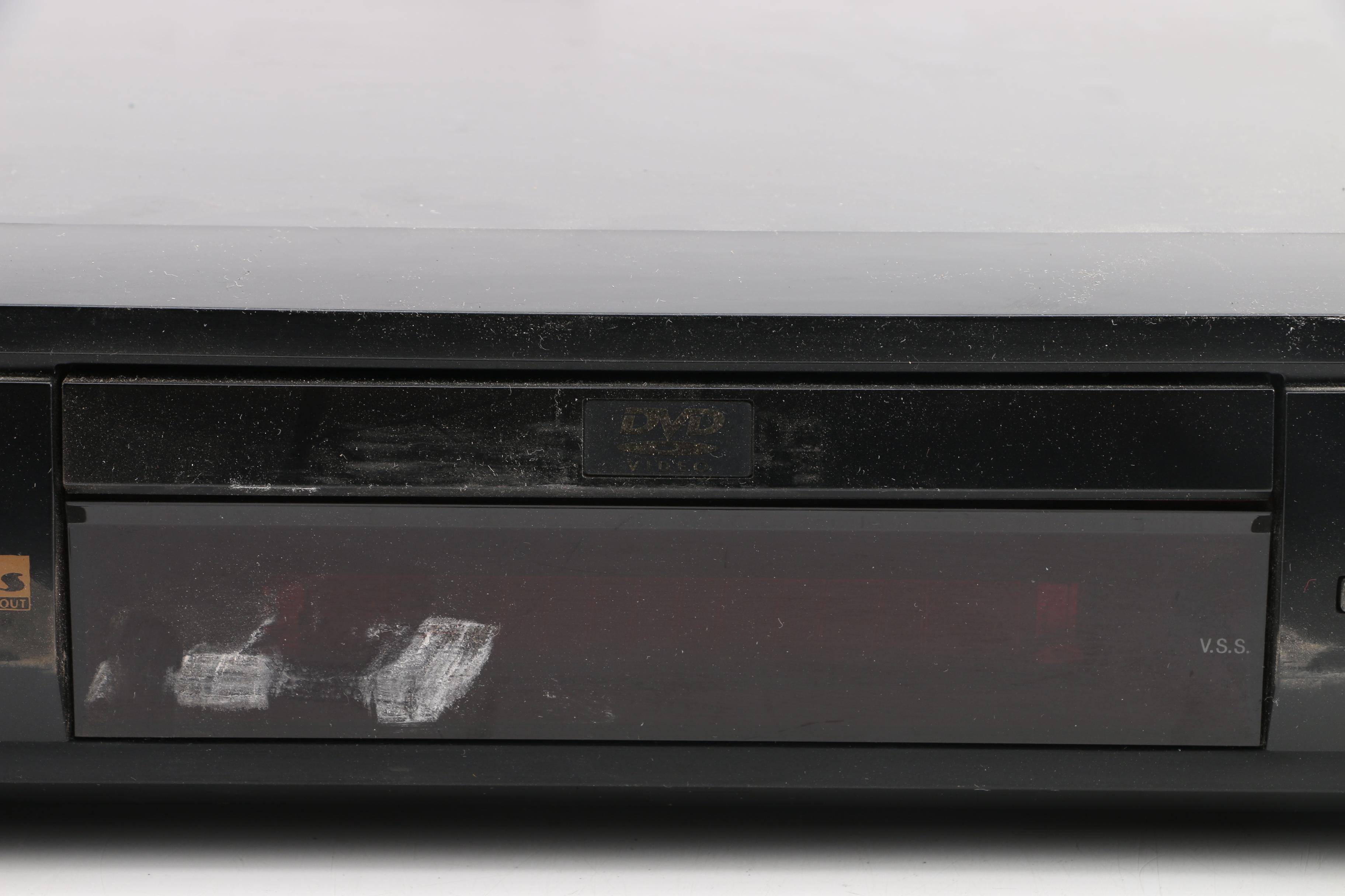 Panasonic 32" Viera LCD TV and DVD Player Plus Two Remotes