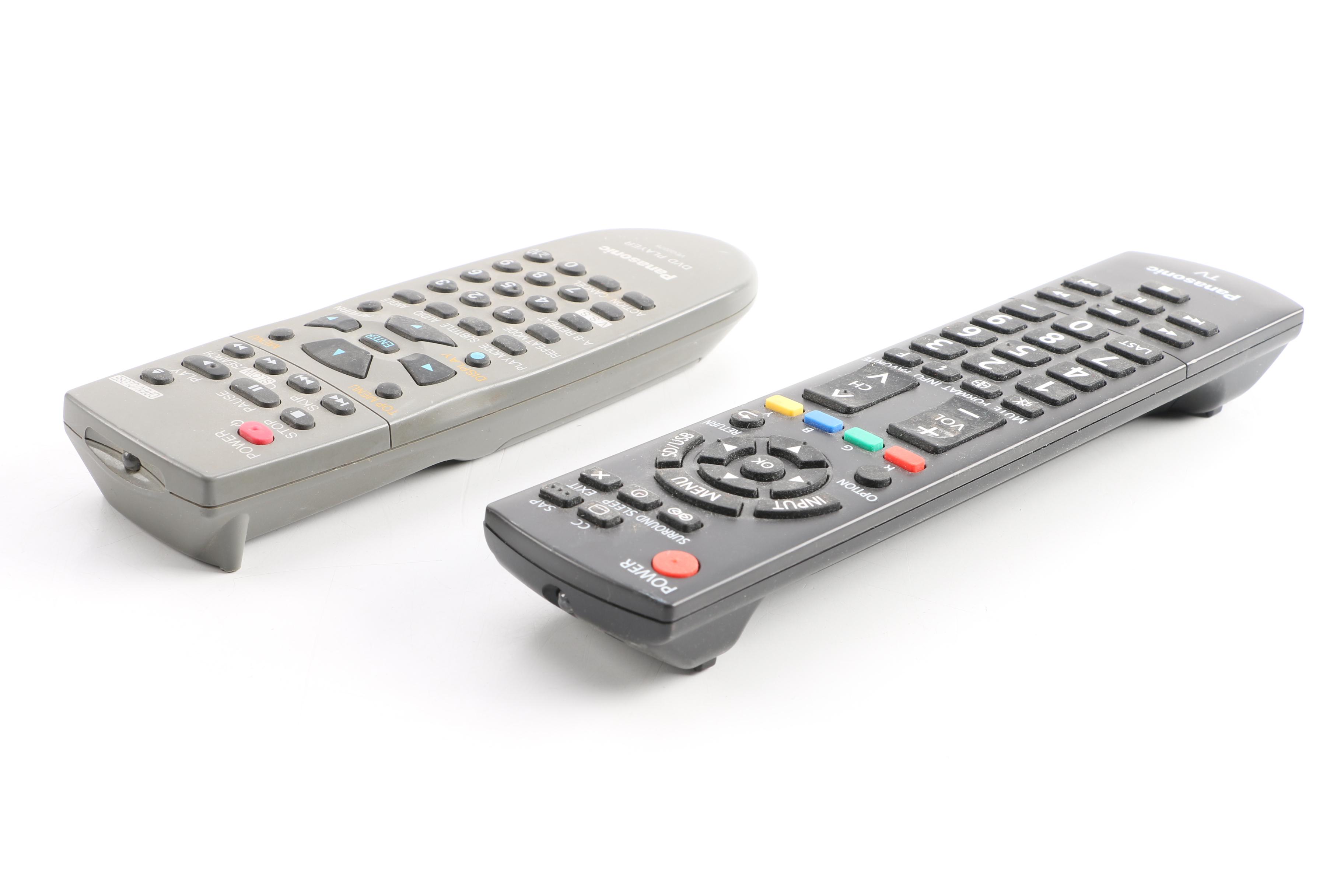 Panasonic 32" Viera LCD TV and DVD Player Plus Two Remotes