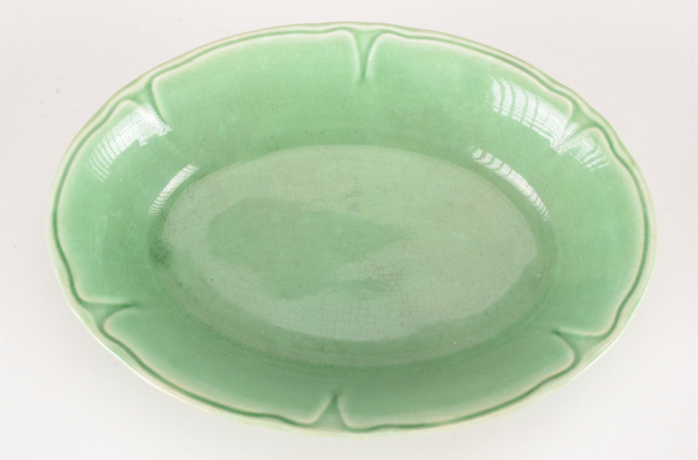 Vintage Pottery Serving Pieces including Mount Clemens