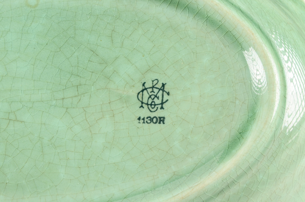 Vintage Pottery Serving Pieces including Mount Clemens