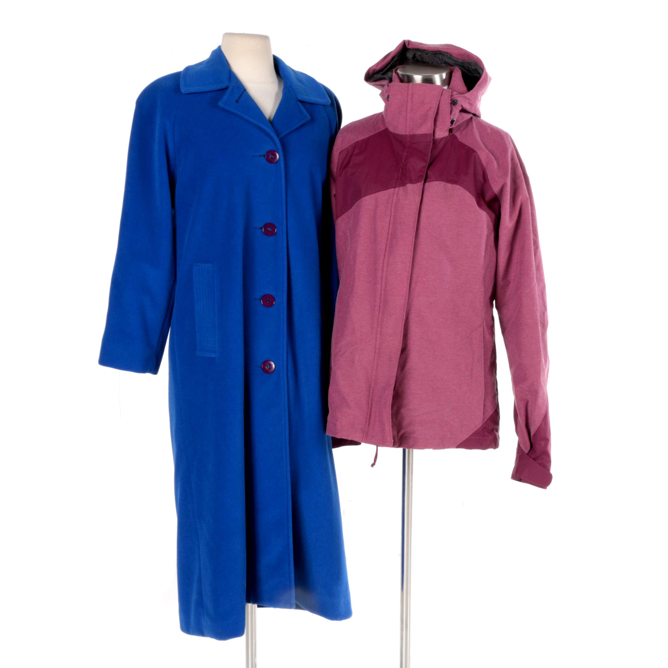 Women's Columbia Sportswear Company and Vintage Juli de Roma Coats