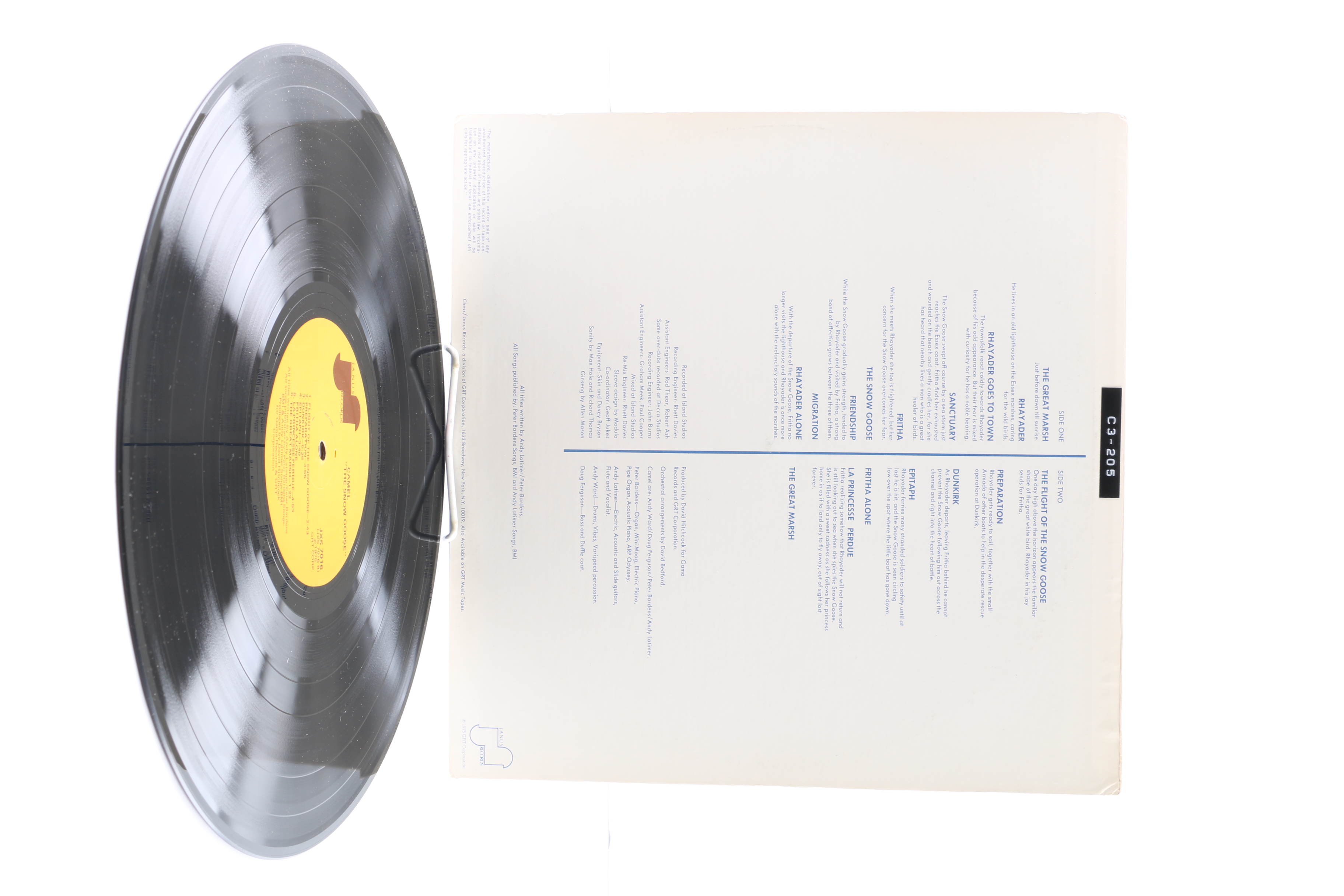 Camel LPs Including "Mirage" and "The Snow Goose"