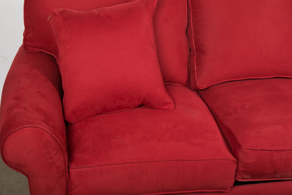 Contemporary Upholstered Sleeper Sofa by Cindy Crawford Home