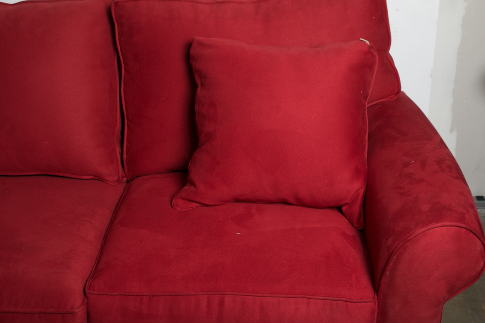 Contemporary Upholstered Sleeper Sofa by Cindy Crawford Home