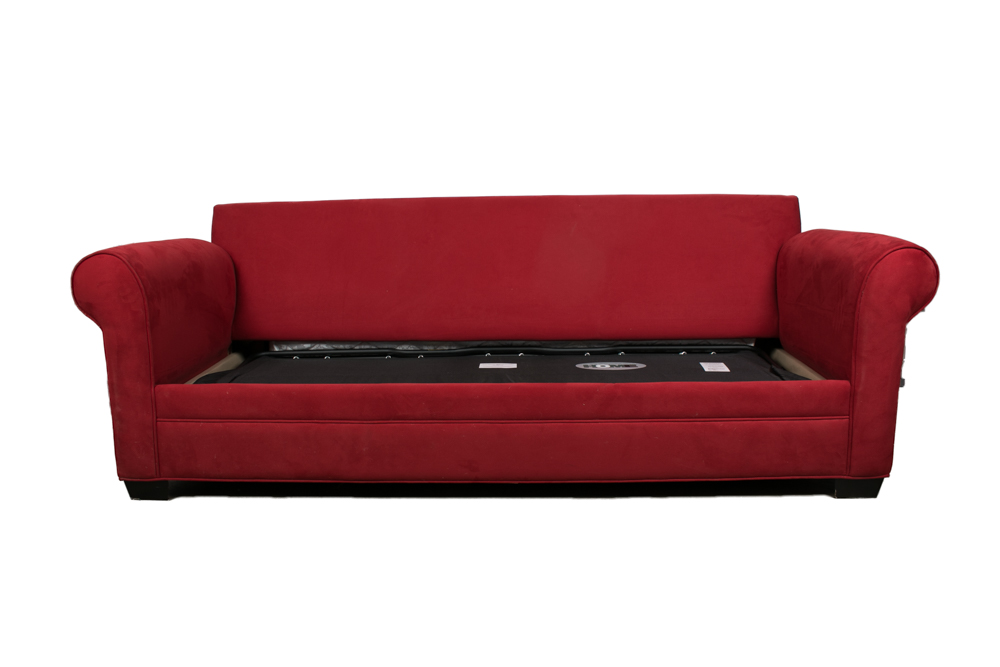 Contemporary Upholstered Sleeper Sofa by Cindy Crawford Home
