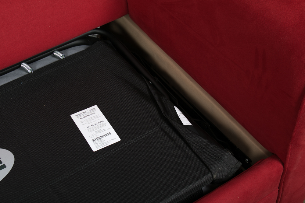 Contemporary Upholstered Sleeper Sofa by Cindy Crawford Home