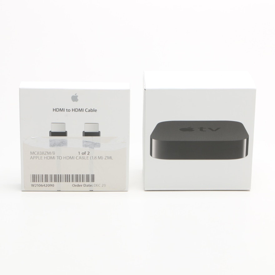Apple TV 3rd Generation and Accessories