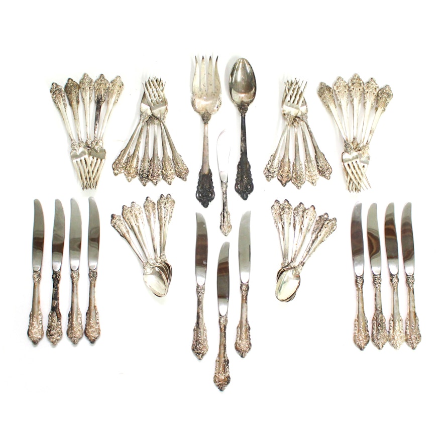 Wallace Sterling Silver "Grande Baroque" Flatware