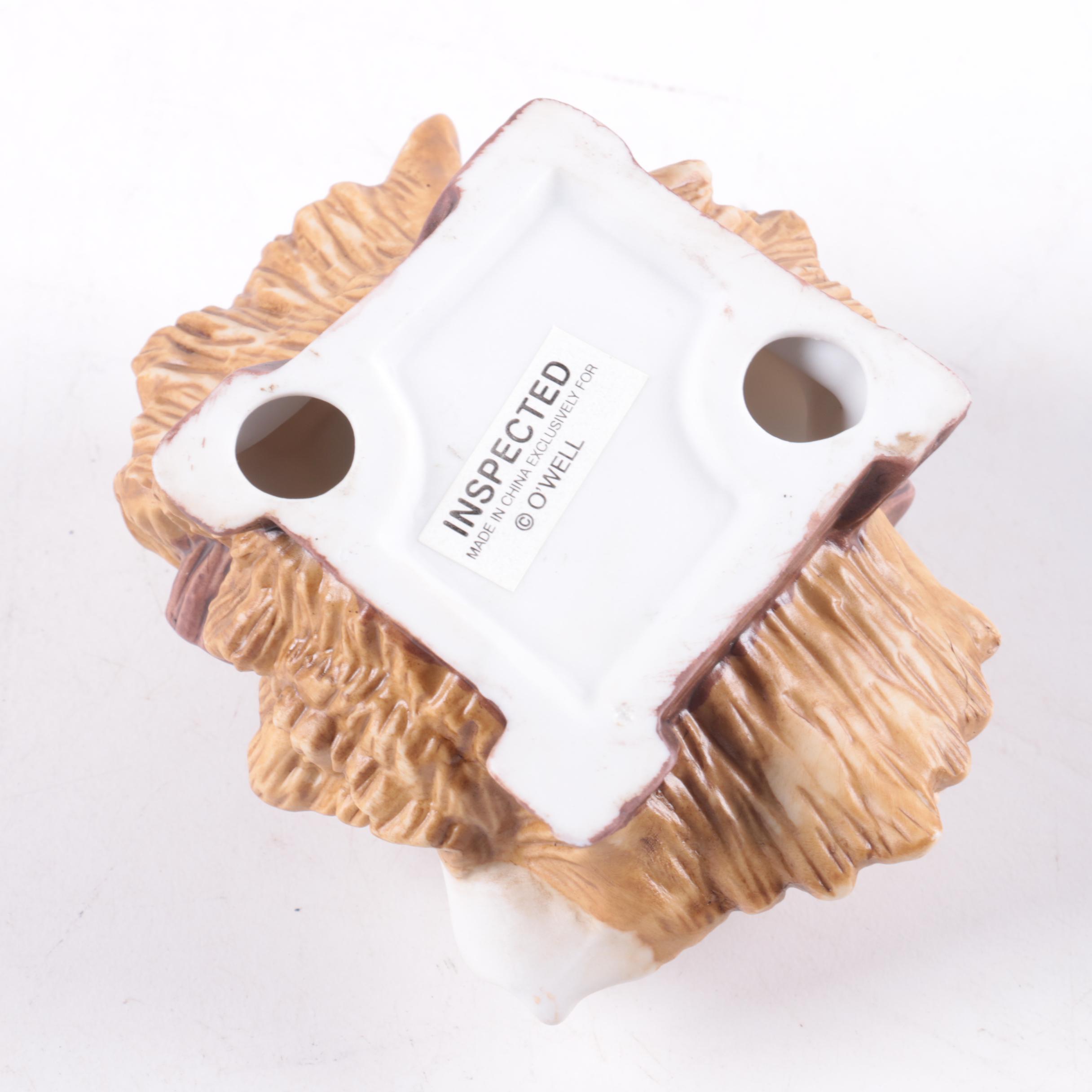 O’Well Novelty Nativity Scene Porcelain Figurines