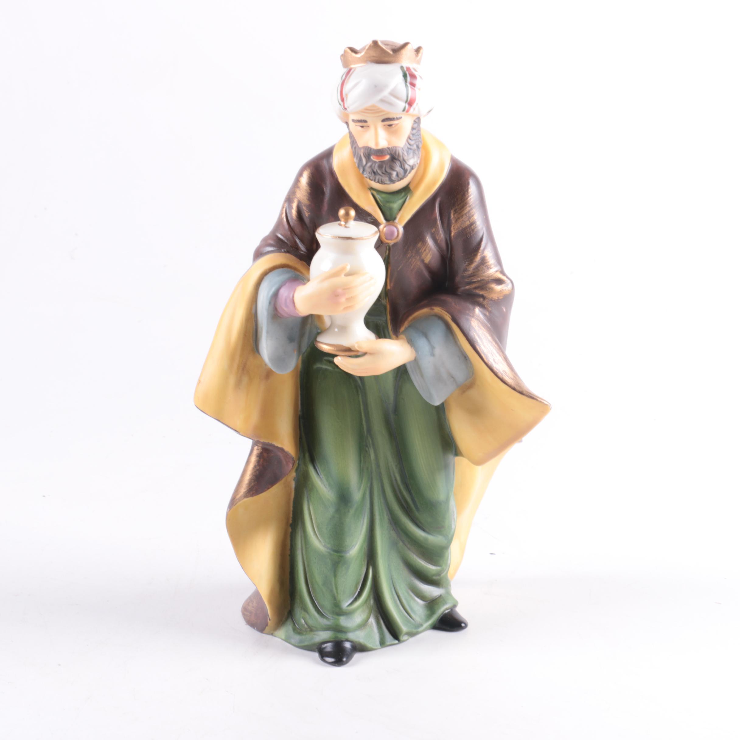 O’Well Novelty Nativity Scene Porcelain Figurines