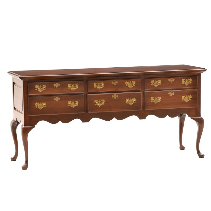 Queen Anne Style Cherry Huntboard by Harden