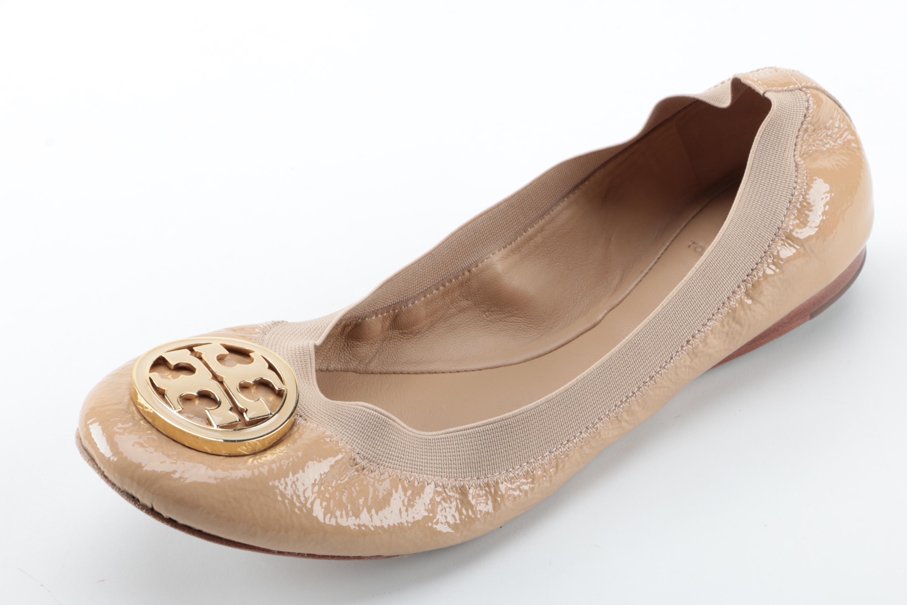 Tory Burch Patent Leather Ballet Flats