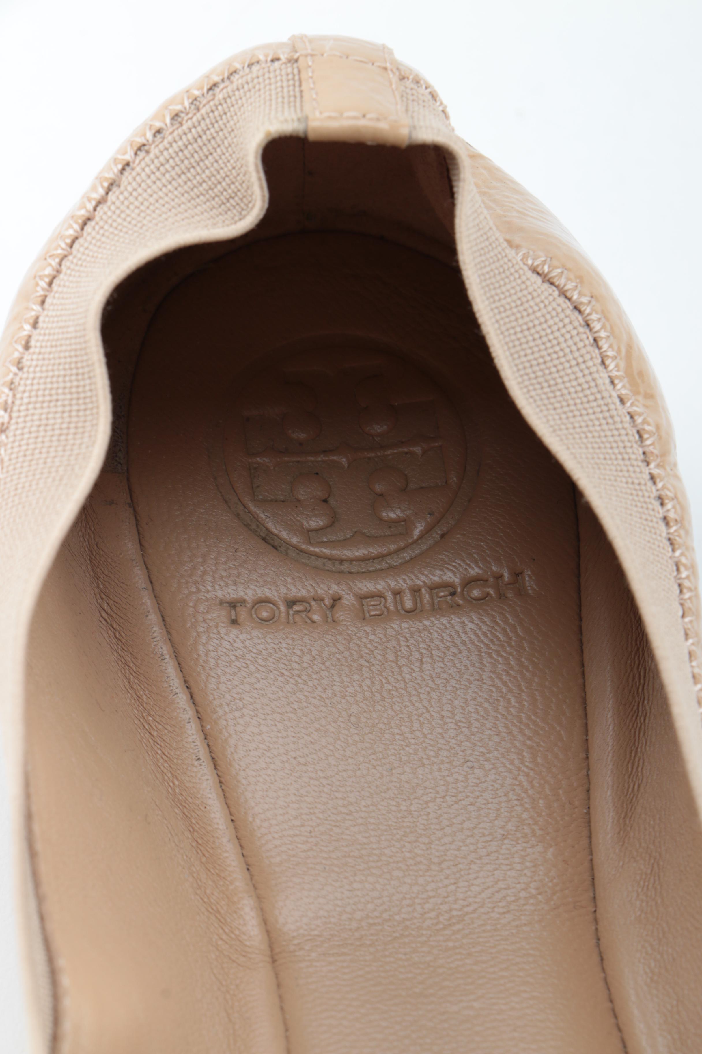 Tory Burch Patent Leather Ballet Flats