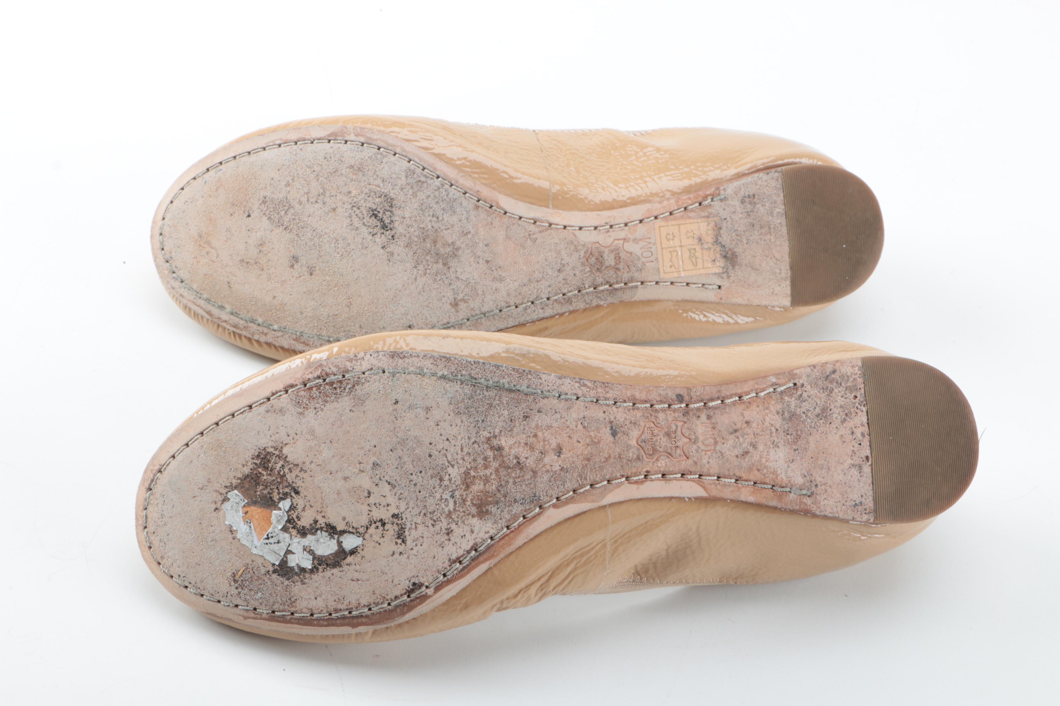 Tory Burch Patent Leather Ballet Flats