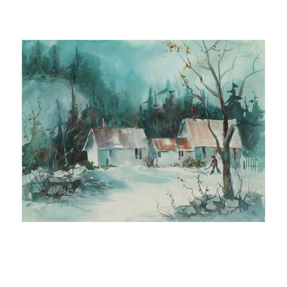 Barbara Goodspeed Watercolor Painting