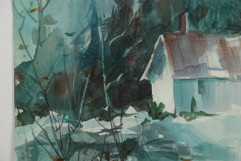 Barbara Goodspeed Watercolor Painting