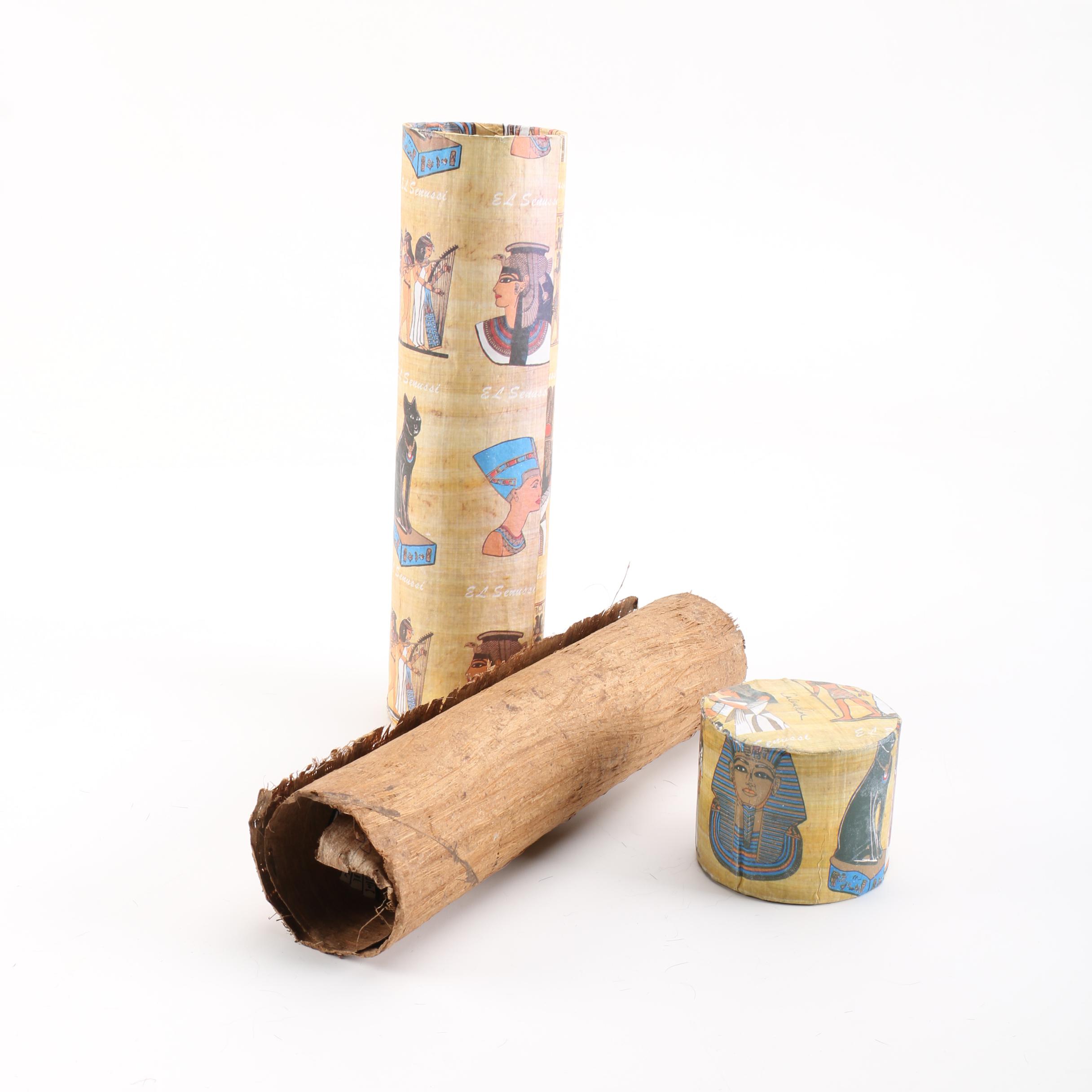 Papyrus Painting of the Egyptian Zodiac