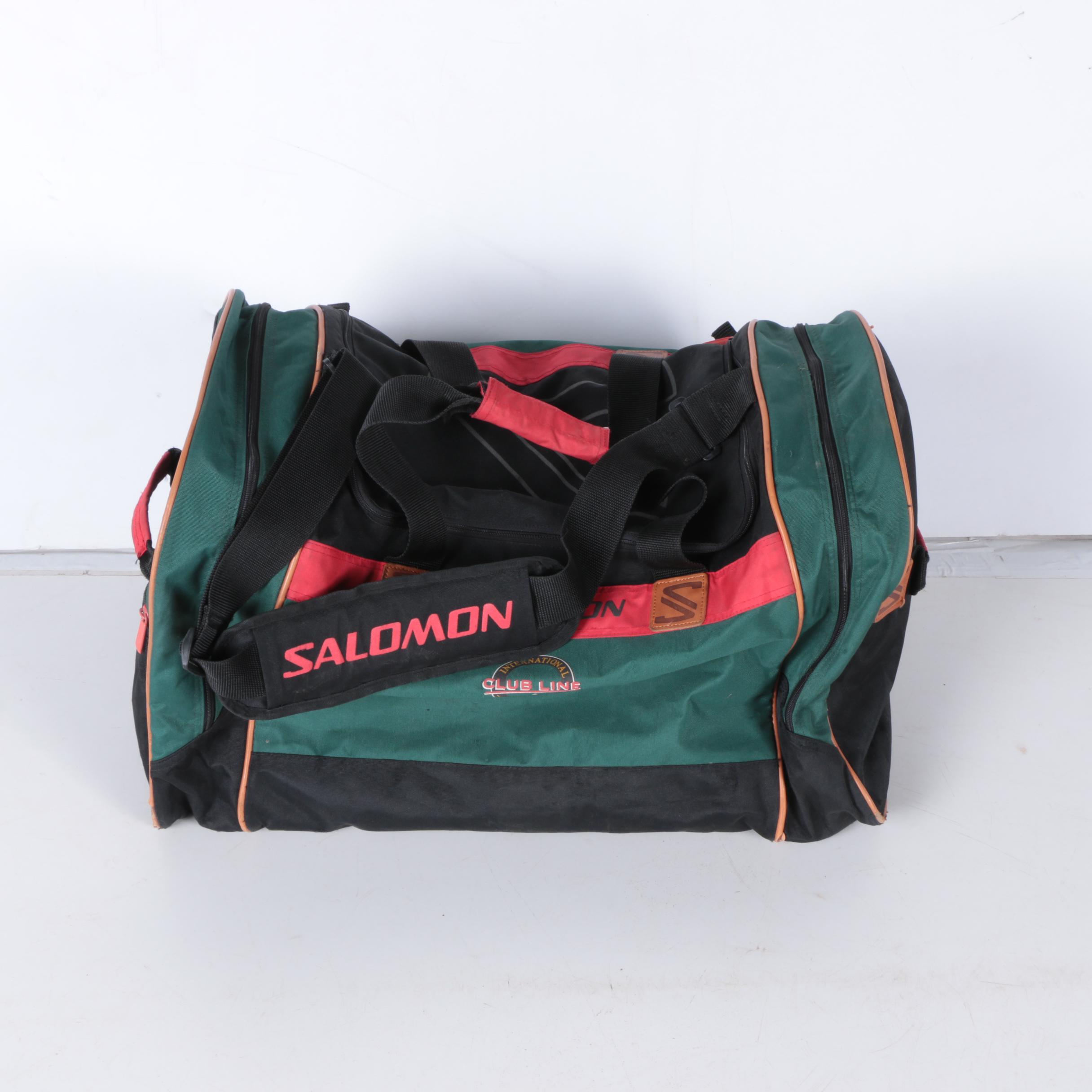 Duffel and Ski Bags Including Vintage Salomon